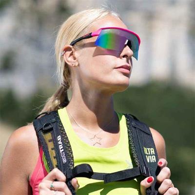 DEMON Roubaix Spor Gözlüğü (Pembe-Siyah)