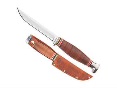 KA-BAR Little Finn Deri Kabza Outdoor Bıçağı