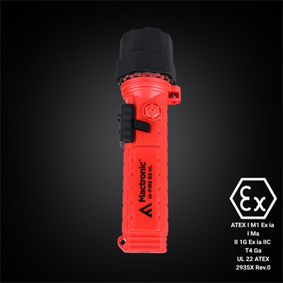MACTRONIC M-FIRE 03 HL Atex El Feneri 400 Lümen