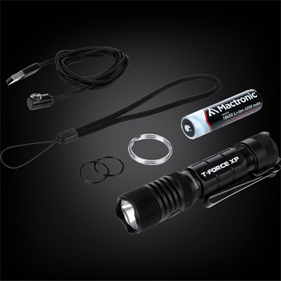 MACTRONIC T-FORCE XP Taktik Fener 2030 Lümen