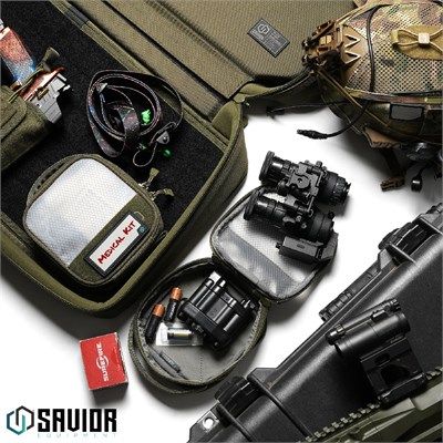 SAVIOR CORE Aksesuar Çantası (2li) 6 x 6 (Toprak)