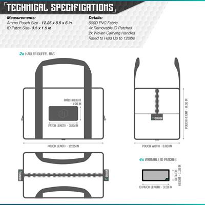 SAVIOR MINI HAULER Duffle Çanta (2li) (Kamuflaj)