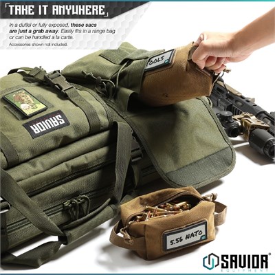 SAVIOR MINI LOOSE SAC Mühimmat Çantası (4lü) (Toprak)