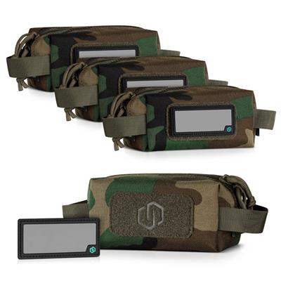 SAVIOR MINI LOOSE SAC Mühimmat Çantası (4'lü) (Orman Kamuflaj) SAVIOR | Politak Store