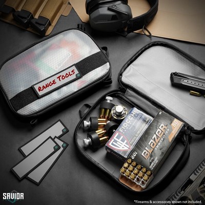 SAVIOR PRO CORE Aksesuar Çantası (2li Paket) 11 x 7 (Siyah)