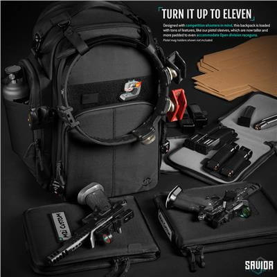 SAVIOR PRO S.E.M.A. Tabanca Sırt Çantası (Siyah)