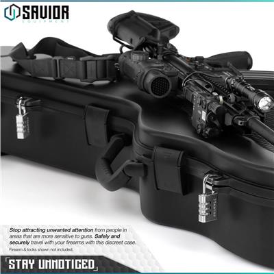SAVIOR ULTIMATE GUITAR Tekli Tüfek Çantası (Siyah)