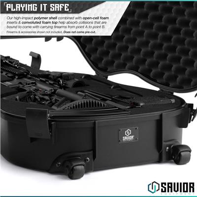 SAVIOR ULTIMATE GUITAR Tekli Tüfek Çantası (Siyah)