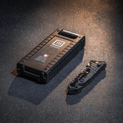 TB OUTDOOR CAC S200 G10 Saplı Çakı (Haki)