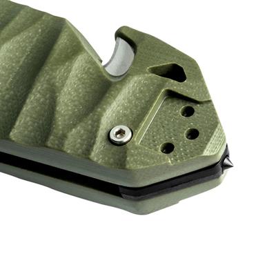 TB OUTDOOR CAC S200 G10 Saplı Çakı (Haki)