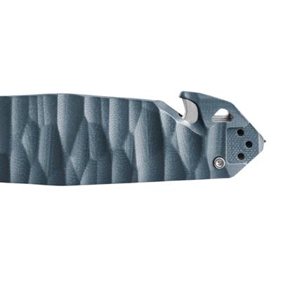 TB OUTDOOR CAC S200 G10 Saplı Tırtıklı Çakı (Mavi)