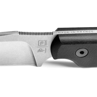 TB OUTDOOR COMMANDEUR Düz G10 Saplı Bıçak (Siyah)