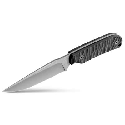 TB OUTDOOR COMMANDEUR Oyuklu G10 Saplı Bıçak (Siyah)