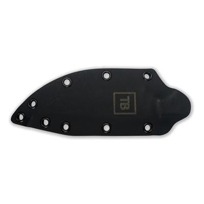 TB OUTDOOR COMMANDEUR Oyuklu G10 Saplı Bıçak (Siyah)