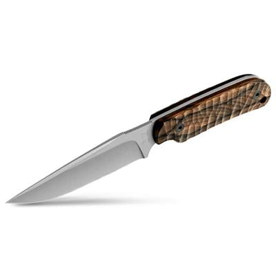 TB OUTDOOR COMMANDEUR Ziricote Ahşap Saplı Bıçak (K.Kahve)