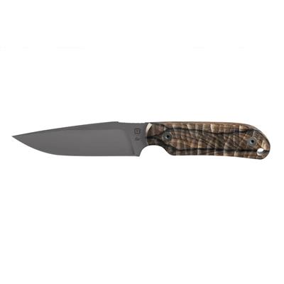 TB OUTDOOR COMMANDEUR Ziricote Ahşap Saplı Bıçak (K.Kahve)