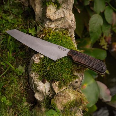 TB OUTDOOR DRAVIK Ziricote Ahşap Saplı Bıçak (K.Kahve)