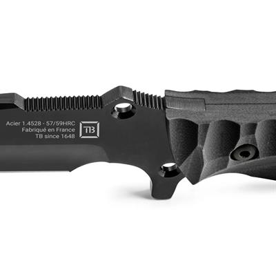 TB OUTDOOR MARAUDEUR G10 Saplı Bıçak (Siyah)