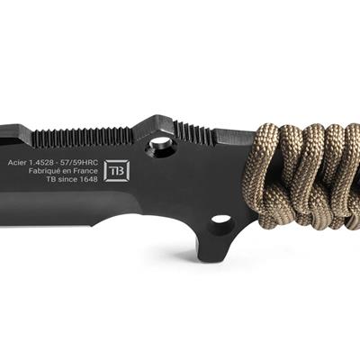 TB OUTDOOR MARAUDEUR Paracord Saplı Bıçak (A.Kahve)
