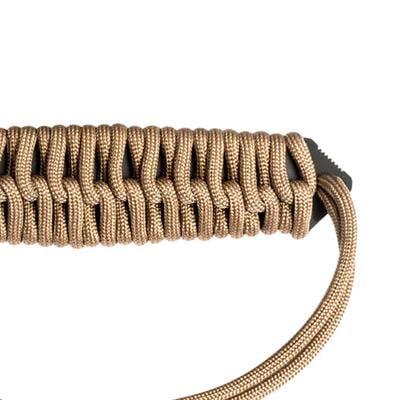 TB OUTDOOR MARAUDEUR Paracord Saplı Tırtıklı Bıçak (A.Kahve)