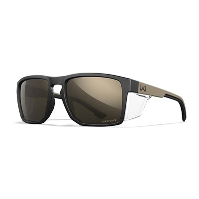 WILEY X FOUNDER Captivate Polarized Güneş Gözlüğü (Kahverengi)