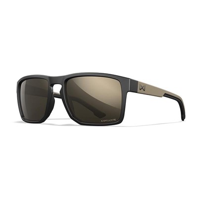 WILEY X FOUNDER Captivate Polarized Güneş Gözlüğü (Kahverengi)