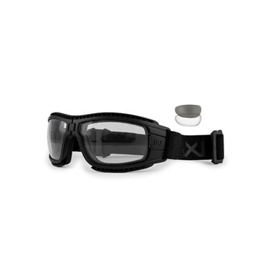 WILEY X LYNX Balistik Goggle Gözlük (2 Lens) (Siyah)