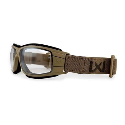 WILEY X LYNX Goggle Balistik Gözlük (2 Lens) (Kahverengi)