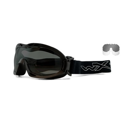 WILEY X NERVE Goggle Balistik Gözlük (2 Lens) (Siyah)