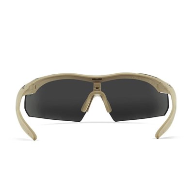 WILEY X VAPOR Balistik Gözlük (3 Lens) (Kahverengi)