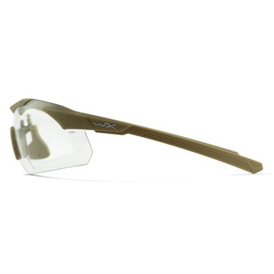 WILEY X VAPOR Balistik Gözlük (3 Lens) (Kahverengi)