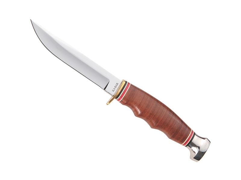 KA-BAR Hunter Deri Kabza Av Bıçağı KABAR | Politak Store