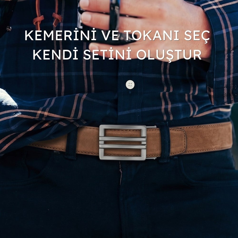 Kore 1.5'' Bufalo Derisi Kemerini Oluştur KORE ESSENTIALS | Politak Store