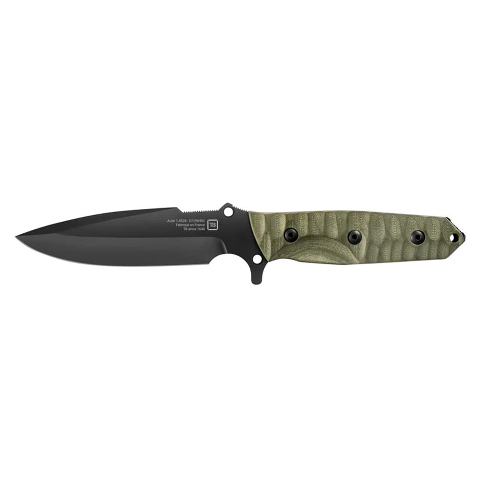 TB OUTDOOR MARAUDEUR G10 Saplı Bıçak (Haki) TB OUTDOOR | Politak Store