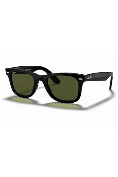 Rb 4340 601/58 Wayfarer Mineral Polarize Cam (50 EKARTMAN) Siyah Unisex Güneş Gözlüğü