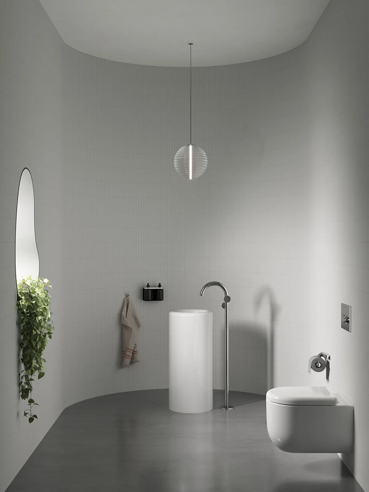 MONOBLOK LAVABO 40 CM ARMATÜR DELİKSİZ