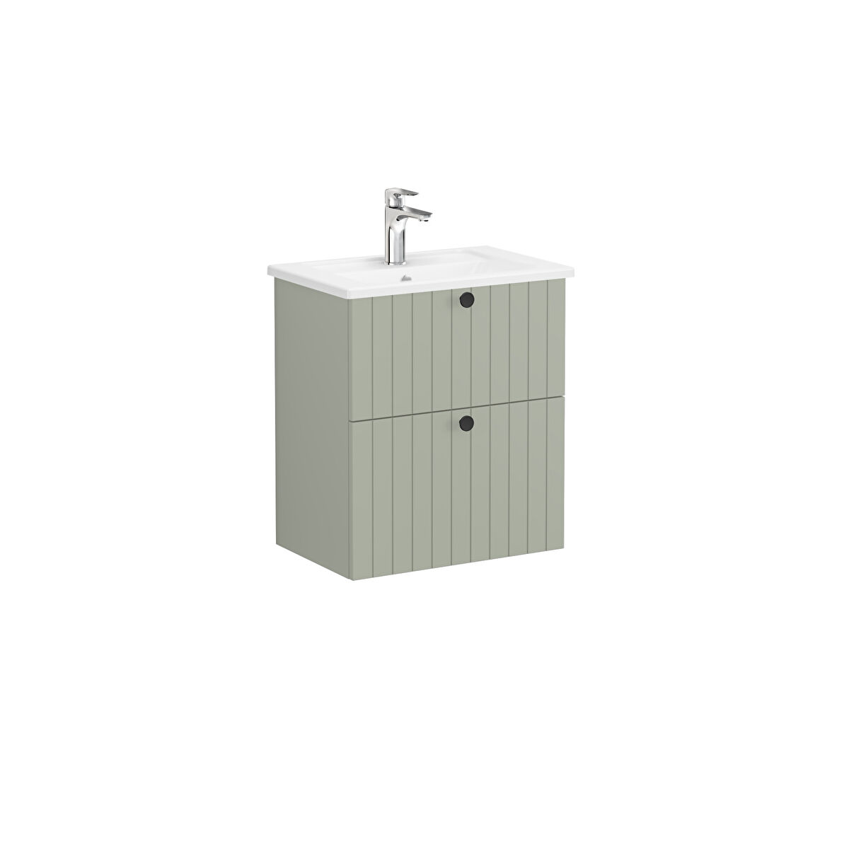 ROOT GROOVE LAVABO DOLABI Ç. ÇK 60CM M.RETRO YEŞİL