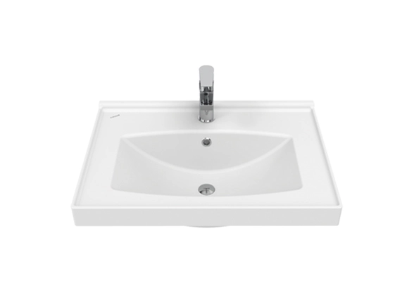 SERA ETAJERLİ LAVABO 65 CM - BEYAZ