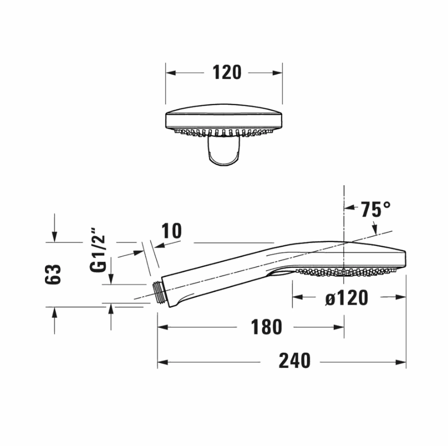 Duravit El Duşu, 3 Fonksiyonlu