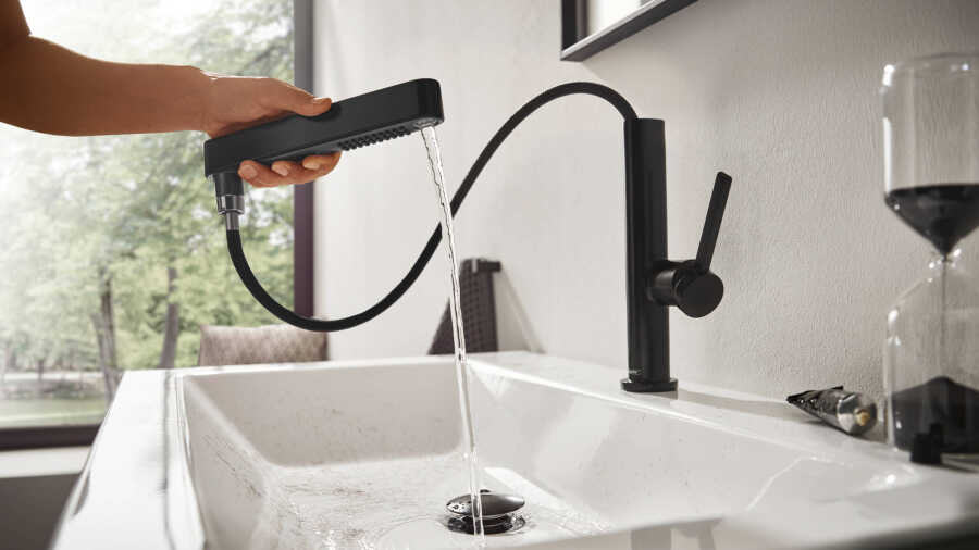FİNORİS TEK KOLLU LAVABO BATARYA 230 SPİRALLİ 2JET