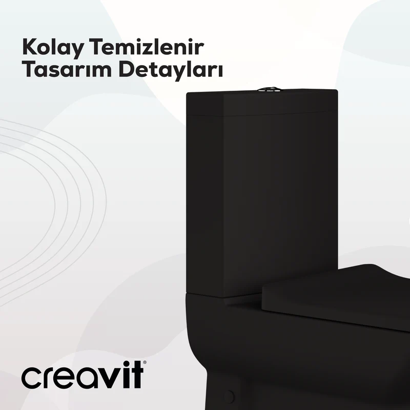 LARA REZERVUAR SİYAH MAT