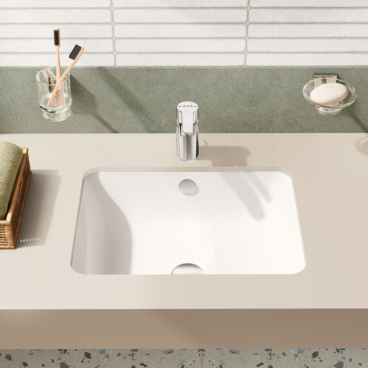 S20 TEZGAH ALTI LAVABO, 43 CM