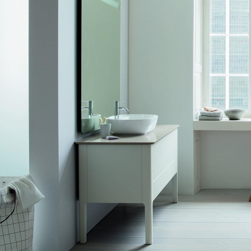 LUV ÇANAK LAVABO BATARYA BANKLI 60-40 CM