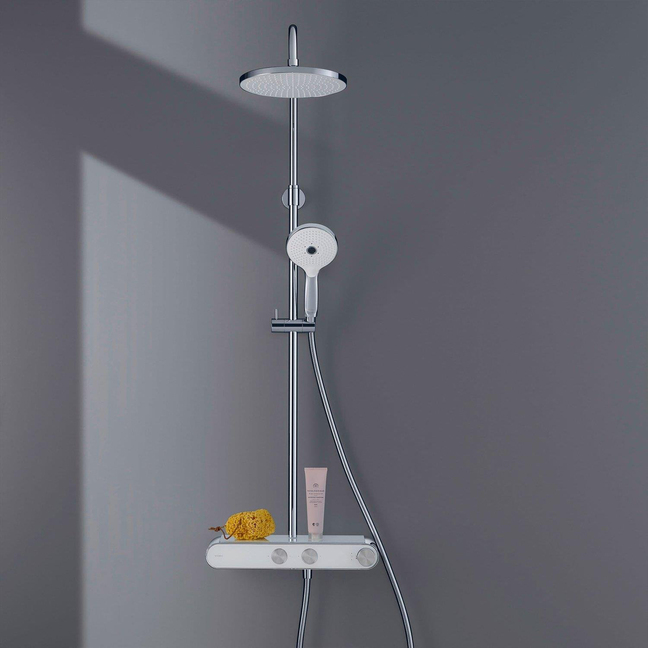 TH DUŞ SİSTEMİ 1050 TERMOSTATİK MİNUSFLOW KROM