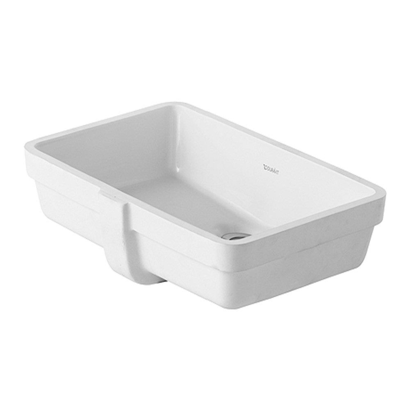 VERO TEZGAH ALTI LAVABO - BEYAZ 48mm