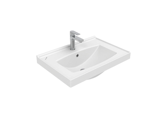 SERA ETAJERLİ LAVABO 65 CM - BEYAZ