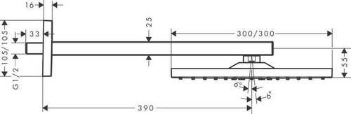 RD E 300 1JET TEP.DUŞ.DUŞ DİR.390mm