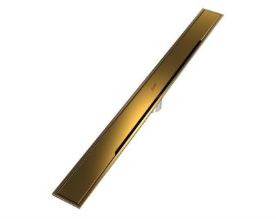 Hüppe Galata A Duş Kanalı Yandan Çıkışlı, 60cm, Parlak Altın, 47H00210000PA014