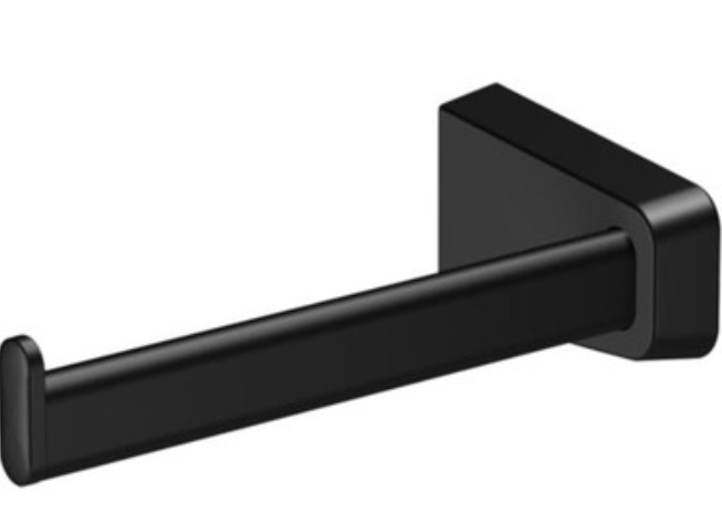 S6 BLACK TUVALET KAĞITLIK AÇIK SOL - MAT SİYAH