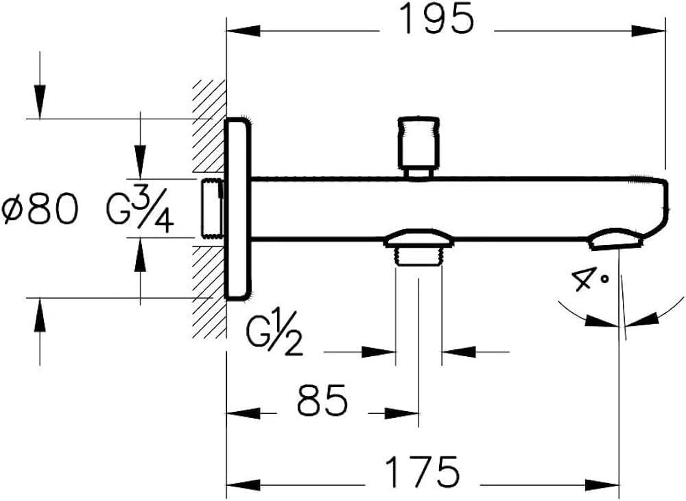 ROOT ROUND ÇIKIŞ UCU (EL DUŞU ÇIKIŞLI)